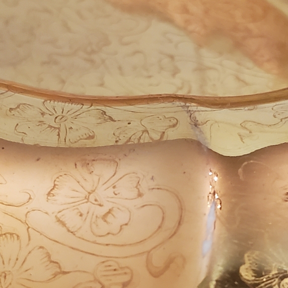 22k Gold plated Porcelain Dish Lady Hamilton - Picture 3 of 11